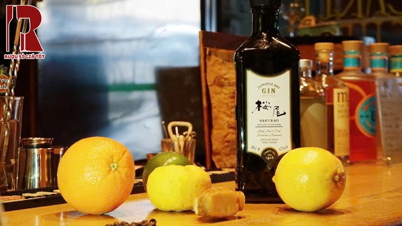 Pha Chế Rượu Gin Sakurao Original