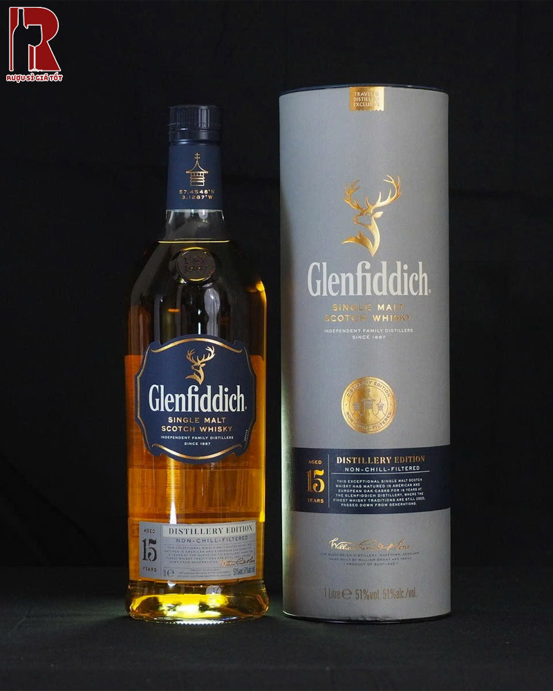 Mua Rượu Glenfiddich 15 Năm Distillery Edition Uy Tín