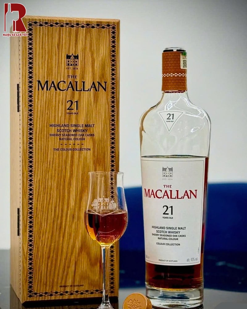 Cách Thưởng Thức Rượu Macallan 21 Năm Colour Collection