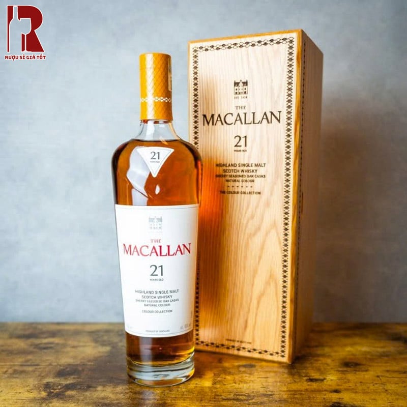 Mua Rượu Macallan 21 Năm Colour Collection Hảo Hạng