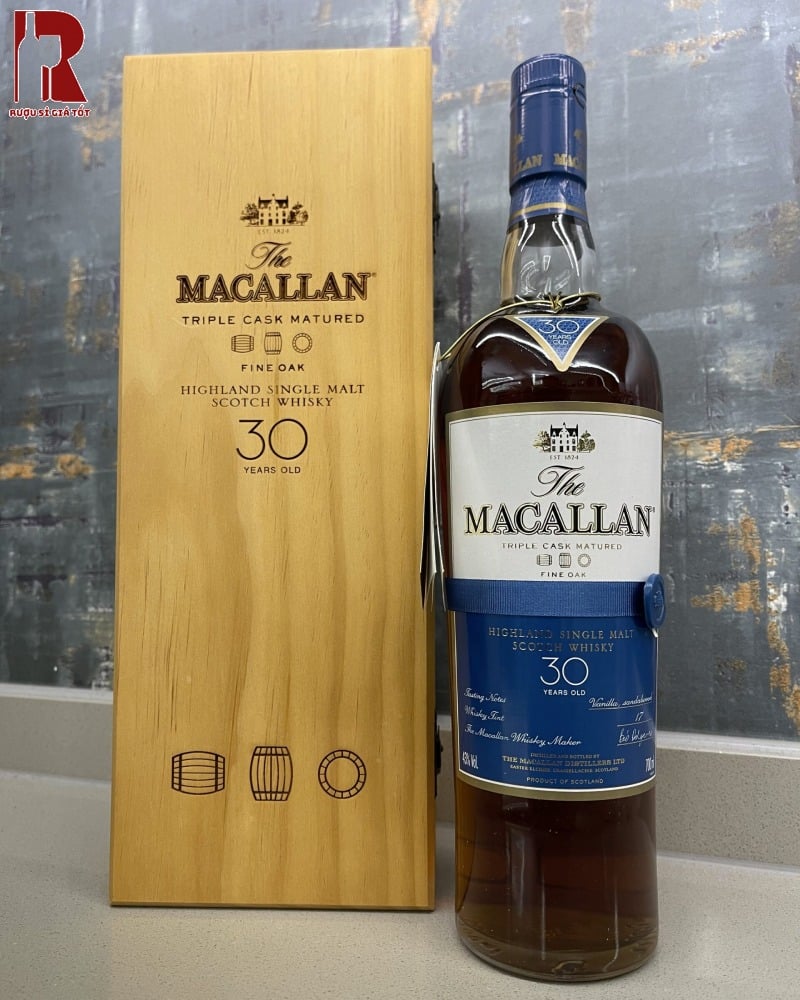 Giá Rượu Macallan 30 Năm Fine Oak