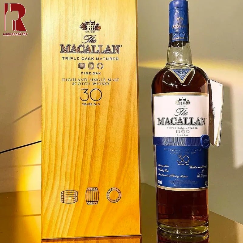 Mua Rượu Macallan 30 Năm Fine Oak Chính Hãng