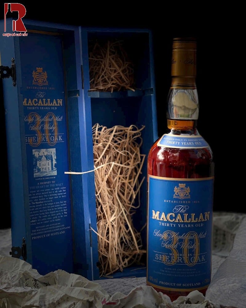 Hương Vị Rượu Macallan 30 Năm Sherry Oak Blue Label