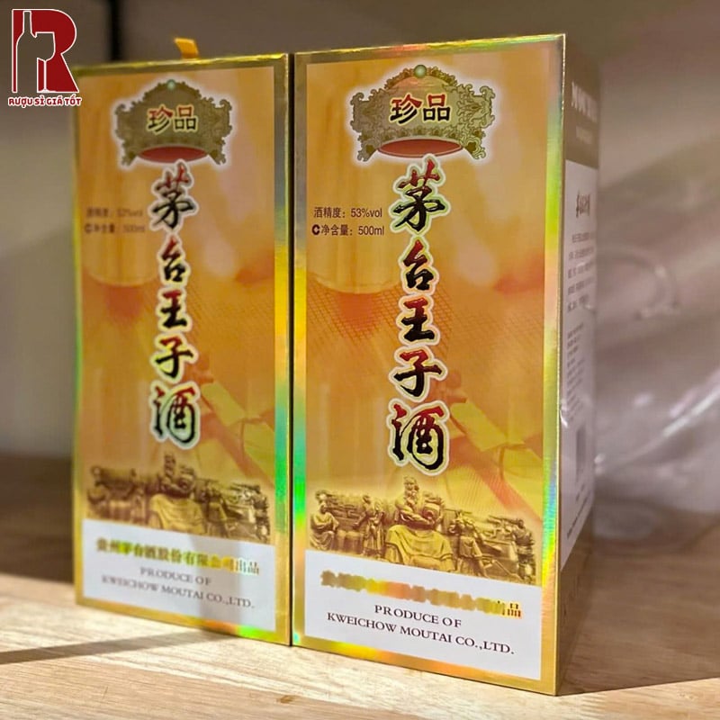 Giá Rượu Mao Đài Hoàng Tử Trân Phẩm - Kweichow Moutai Prince Preminum Phải Chăng