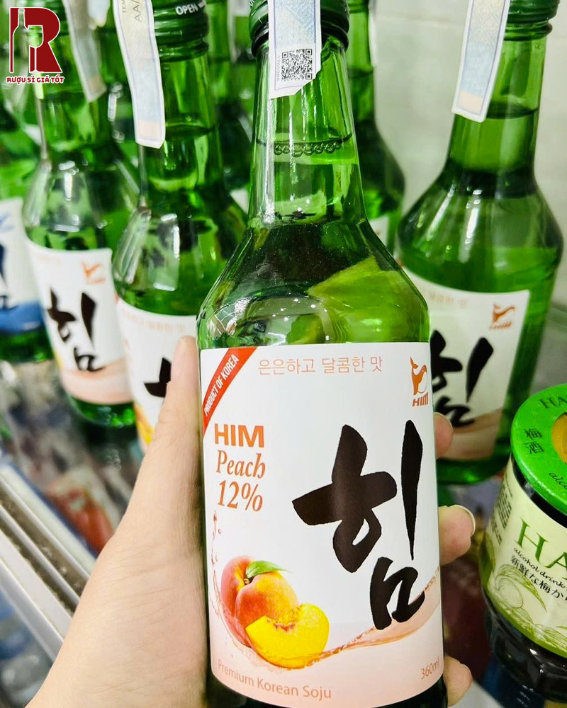 Rượu Soju Him Peach - Đào Giá Rẻ