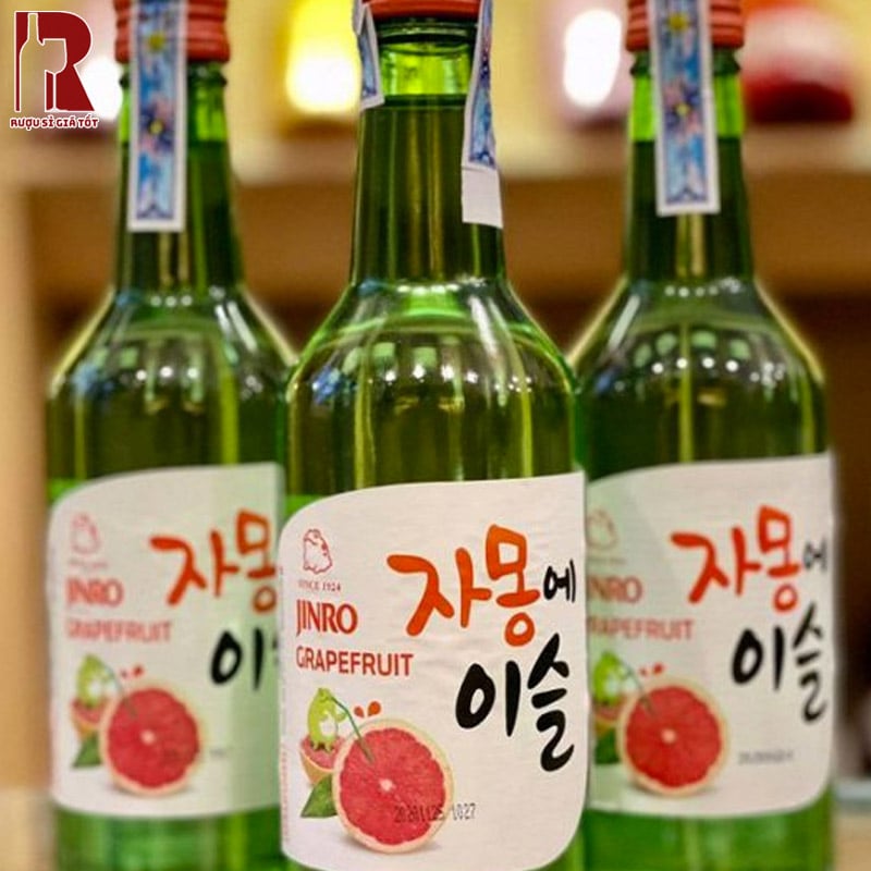 Mua Rượu Soju Jinro Grapefruit - Bưởi Ở Đâu?