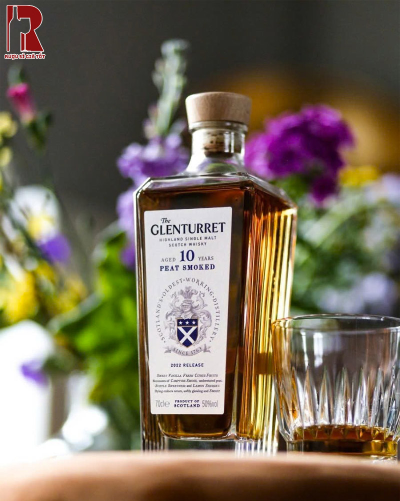 Rượu The Glenturret 10 Năm Smokey Giá Rẻ