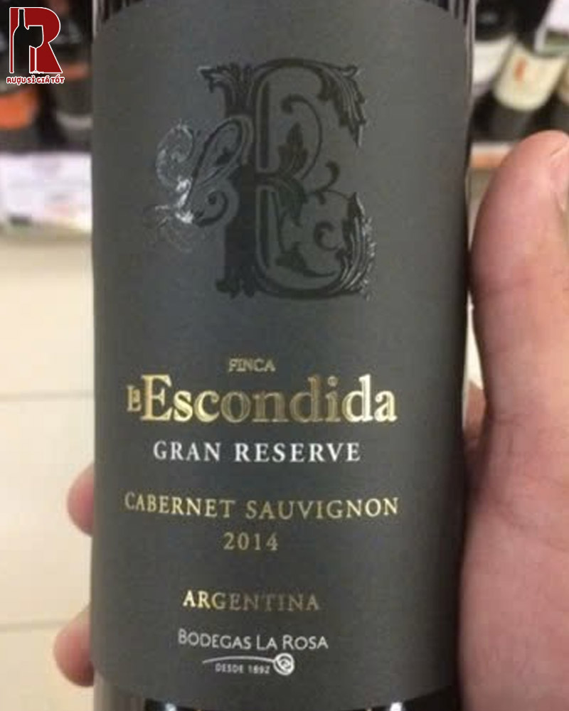 Rượu Vang Argentina Đỏ Finca La Escondida Gran Reserve Cabernet Hảo Hạng