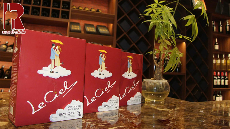 Giá Rượu Vang Bịch Pháp Le Ciel Vin Rouge Mới Nhất