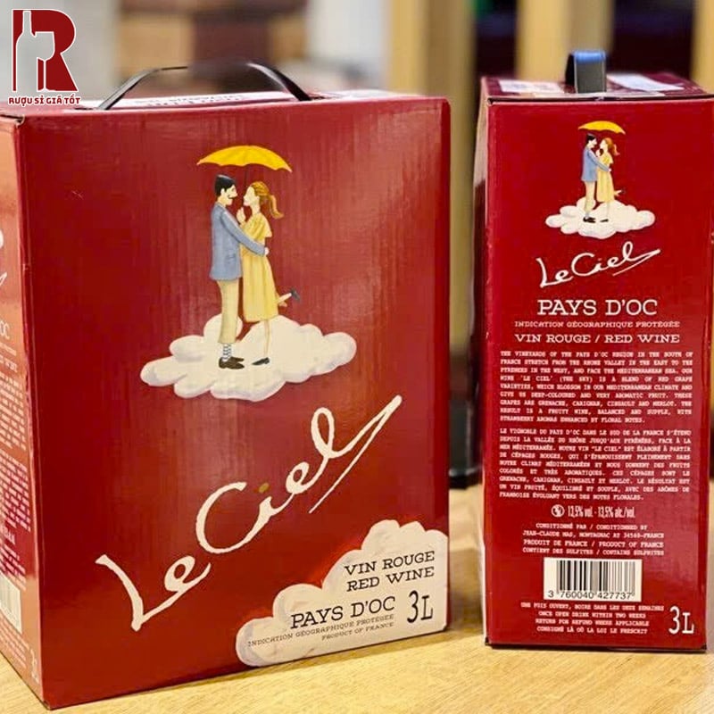 Mua Rượu Vang Bịch Pháp Le Ciel Vin Rouge Ở Đâu Uy Tín?