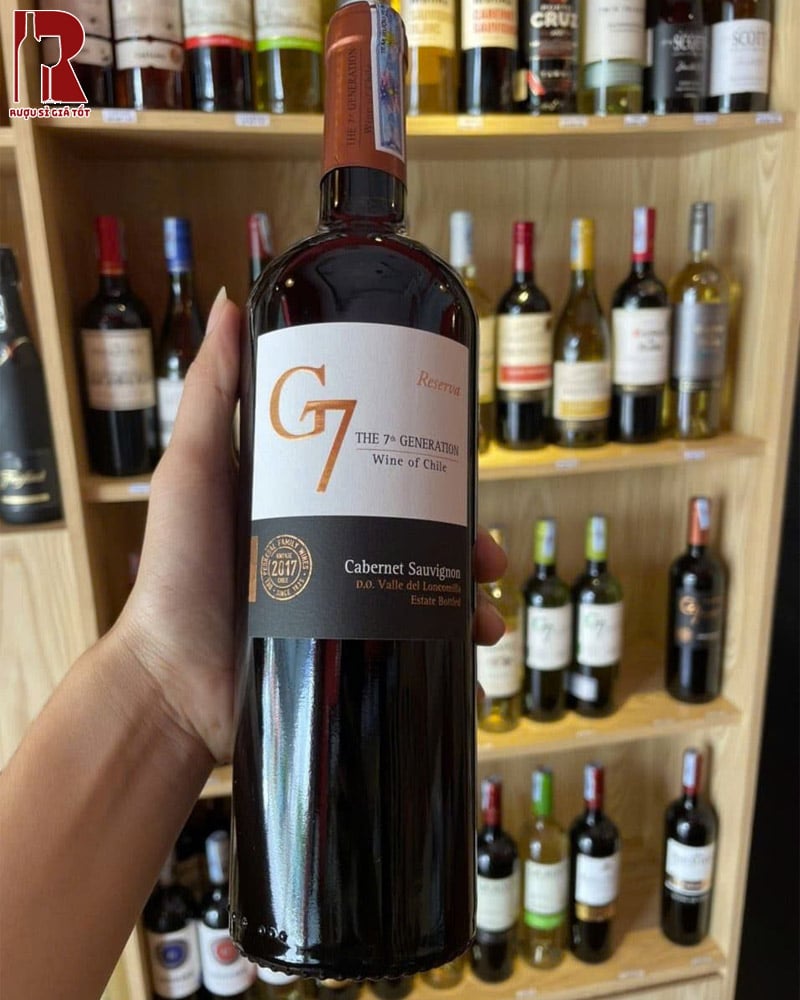 Mua Rượu Vang Chile Đỏ G7 Reserva Cabernet Sauvignon