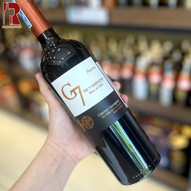 Rượu Vang Chile Đỏ G7 Reserva Cabernet Sauvignon Ngon Bổ Rẻ