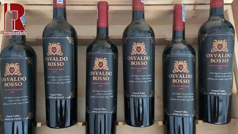 Giá Rượu Vang Chile Đỏ Osvaldo Bosso Bao Nhiêu?