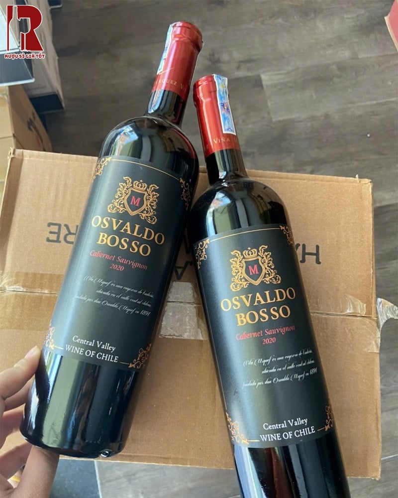 Thưởng Thức Rượu Vang Chile Đỏ Osvaldo Bosso