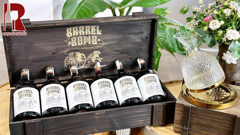 Mua Rượu Vang Mỹ Đỏ Barrel Bomb Cabernet Sauvignon Giá Rẻ