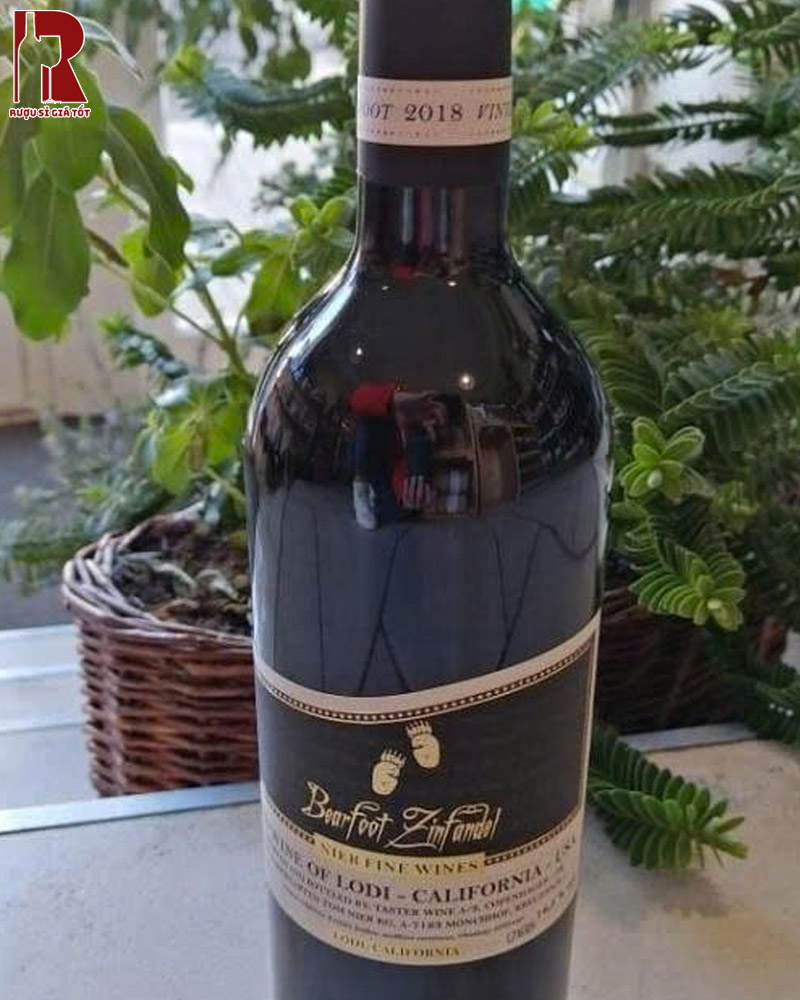 Giá Rượu Vang Mỹ Đỏ Bearfoot Tham Khảo