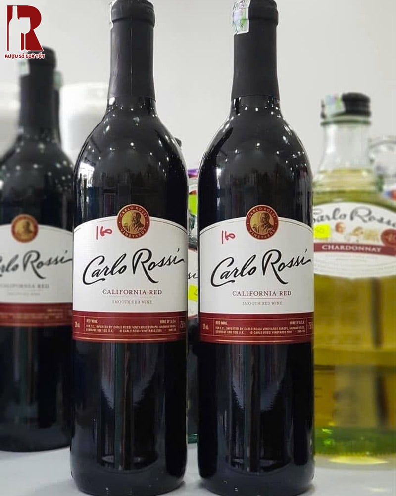 Carlo Rossi California Uống Như Thế Nào?