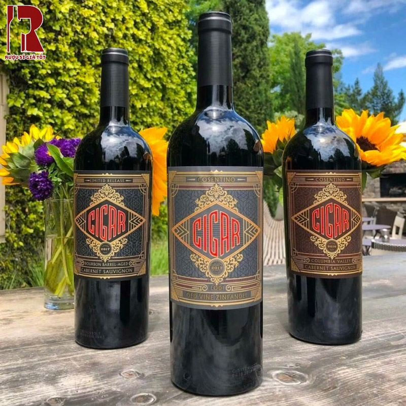 Mua Rượu Vang Mỹ Đỏ Cigar Cellars Bourbon Barrel-Aged Cabernet Sauvignon