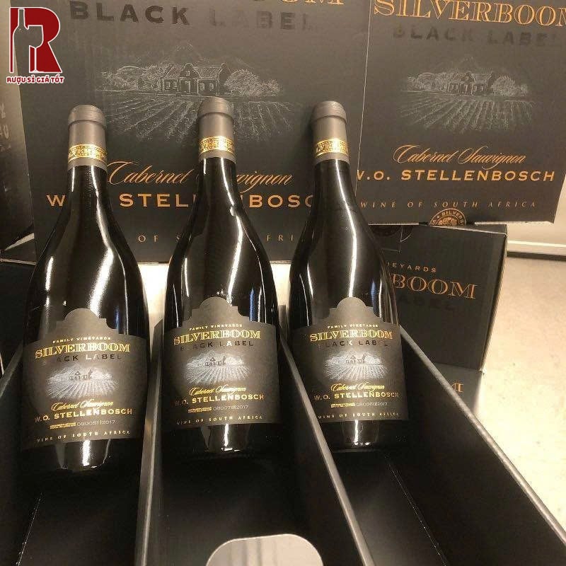 Rượu Vang Nam Phi Đỏ Sliverboom Black Label Cabernet Sauvignon Giá Rẻ