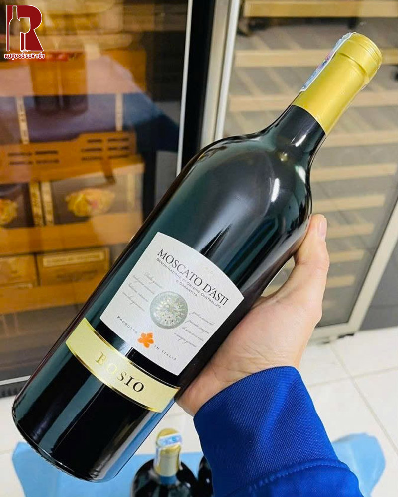 Rượu Vang Nổ Bosio Moscato D'Asti DOCG Nhập Khẩu