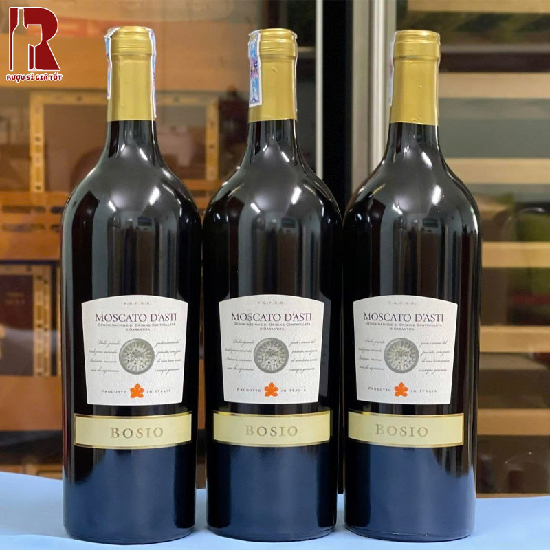 Mua Rượu Vang Nổ Bosio Moscato D'Asti DOCG Chất Lượng