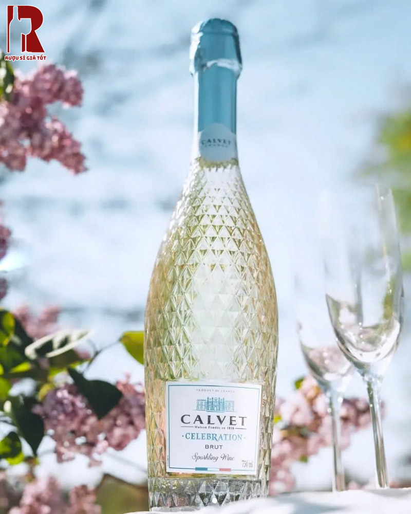 Rượu Vang Nổ Calvet Celebration Sparkling Blanc de Blanc Giá Mới Nhất