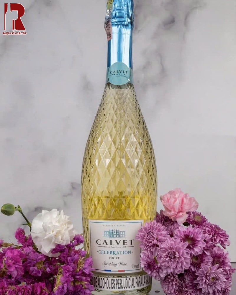 Mua Rượu Vang Nổ Calvet Celebration Sparkling Blanc de Blanc Chất Lượng Cao