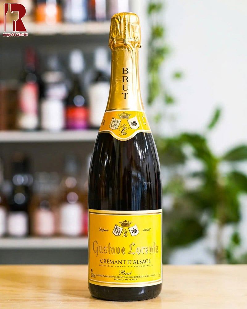 Mua Rượu Vang Nổ Gustave Lorentz Crémant d'Alsace Brut Chính Hãng