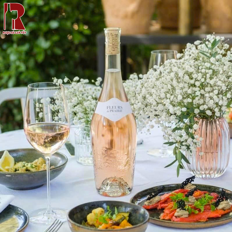 Mua Rượu Vang Nổ Hồng Fleurs De Prairie Brut Rose Hảo Hạng