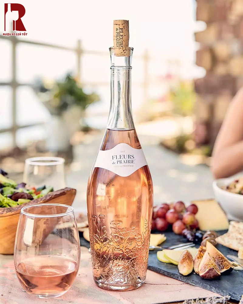 Rượu Vang Nổ Hồng Fleurs De Prairie Brut Rose Giá Tham Khảo