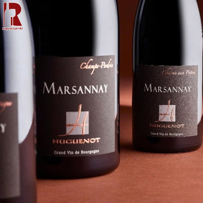 Rượu Vang Pháp Đỏ Domaine Huguenot Marsannay Heritage Nhập Khẩu