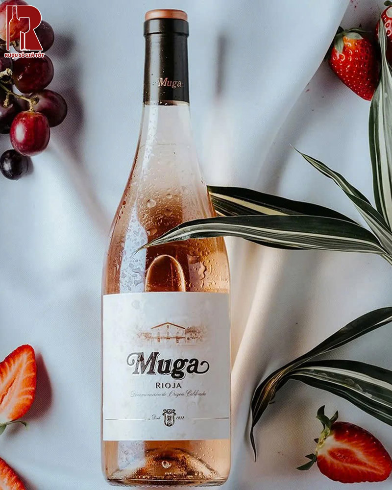 Mua Rượu Vang Tây Ban Nha Hồng Muga Rosé Rioja Chính Hãng