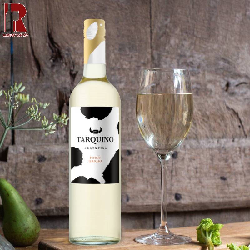 Mua Rượu Vang Tây Ban Nha Trắng Tarquino Pinot Grigio Mendoza Chính Hãng