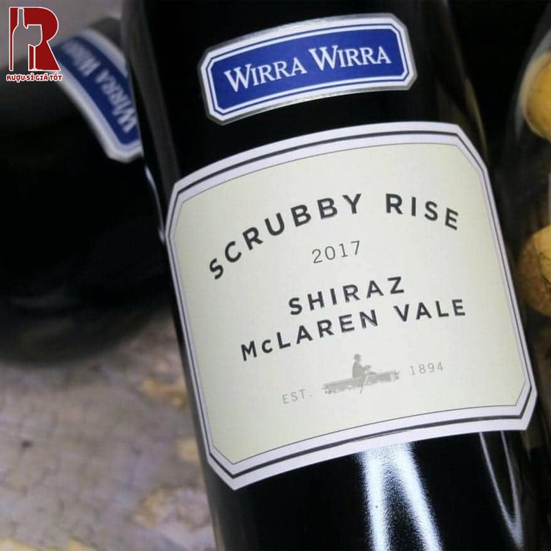 Rượu Vang Úc Đỏ Wirra Wirra Scrubby Rise Shiraz Hảo Hạng