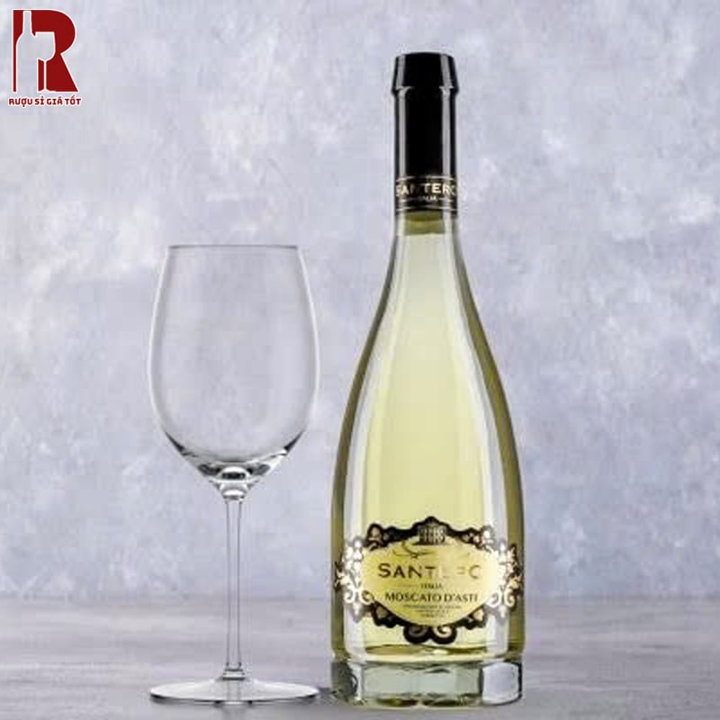 Rượu Vang Ý Trắng Ngọt Santero Moscato D'Asti Giá Tại Việt Nam