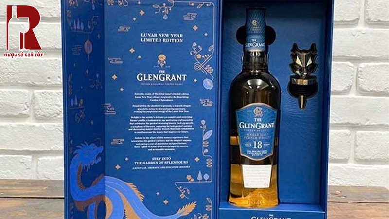 Rượu Whisky Glen Grant 18 Năm - Hộp Quà Tết Giá Rẻ