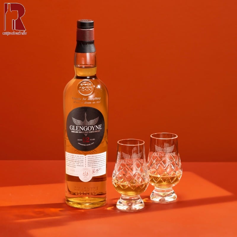 Rượu Whisky Glengoyne 12 Năm - Hộp Quà Tết Cao Cấp