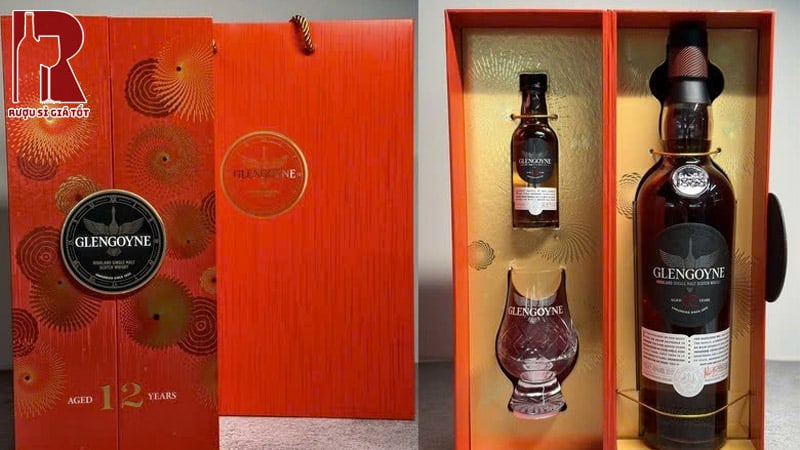 Giá Rượu Whisky Glengoyne 12 Năm - Hộp Quà Tết Bao Nhiêu?