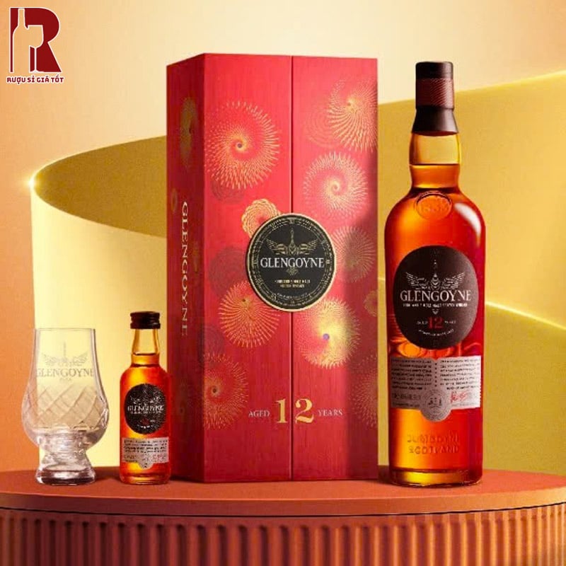 Mua Rượu Whisky Glengoyne 12 Năm - Hộp Quà Tết