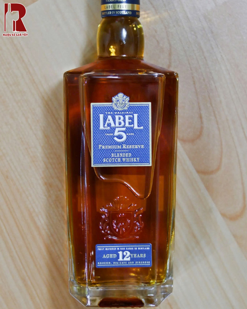 Giá Rượu Whisky Label 5 12 Năm Bao Nhiêu?