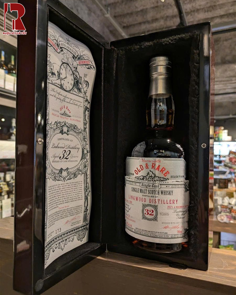 Mua Rượu Whisky Old And Rare Linkwood 32 Năm Hunter Laing 1989