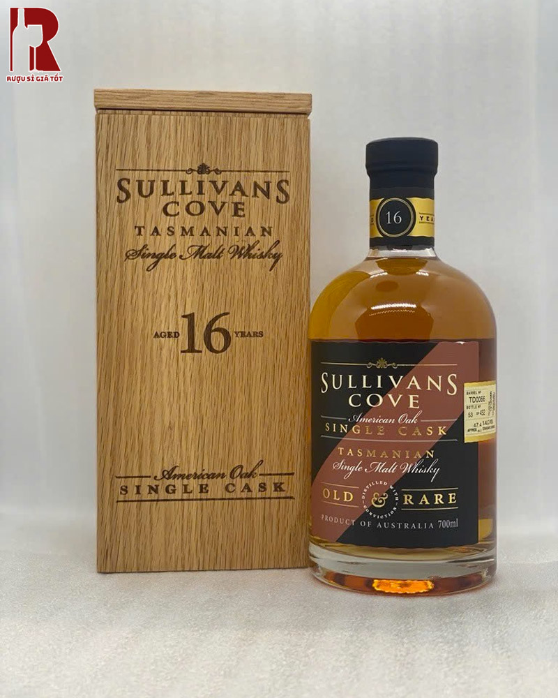 Mua Rượu Whisky Sullivans Cove 10 Năm Second-Fill Chính Hãng