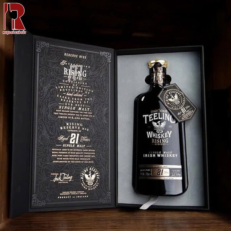Rượu Whisky Teeling 21 Năm Giá Tham Khảo