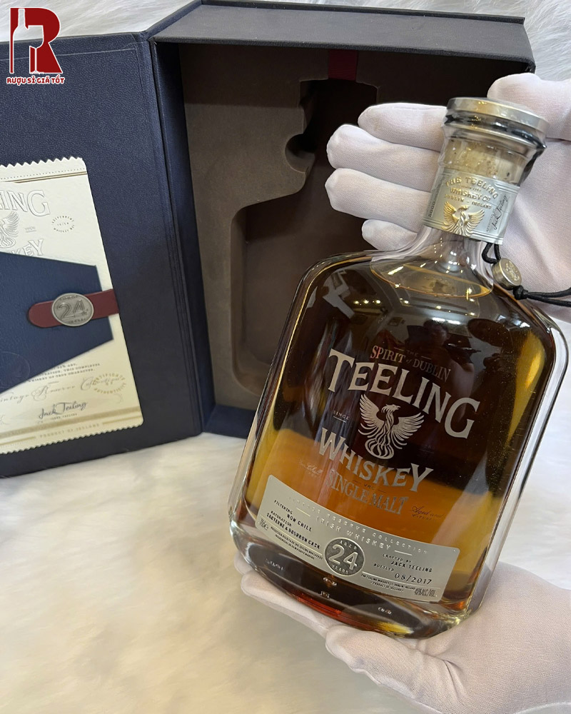 Thưởng Thức Rượu Whisky Teeling 24 Năm