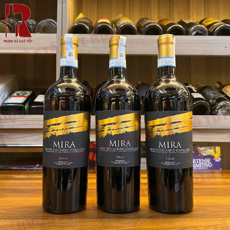 Rượu Vang Ý Đỏ Mira Montepulciano d'Abruzzo