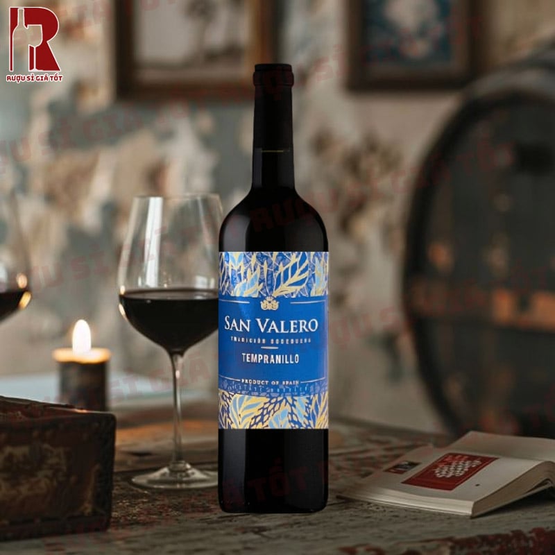 Rượu Vang Tây Ban Nha Đỏ San Valero Tinto nhập khẩu chính hãng