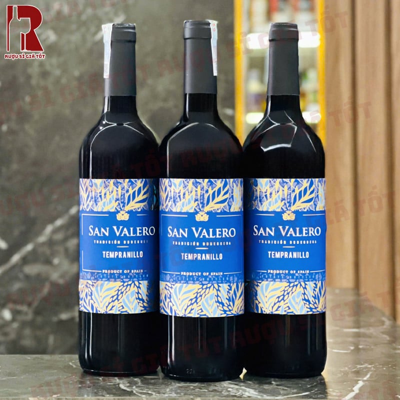 Rượu Vang Tây Ban Nha Đỏ San Valero Tinto nhập khẩu