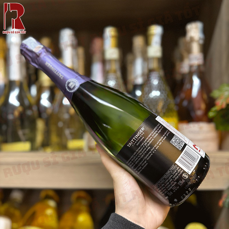 Top rượu vang nổ khai trương Taittinger Brut Reserve
