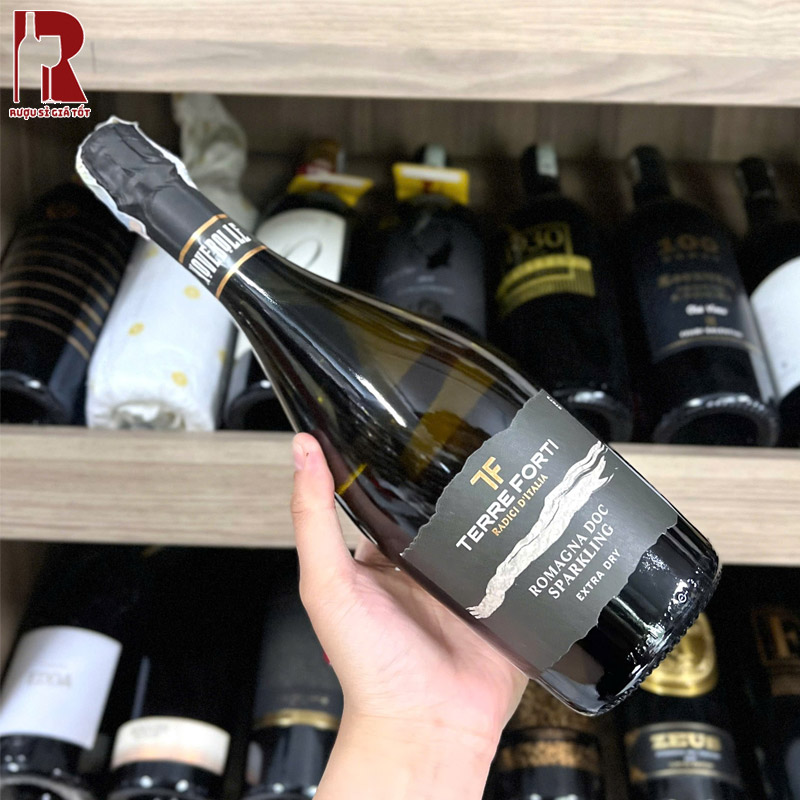 Bảo Quản Rượu Vang Nổ Terre Forti Novebolle Extra Dry Romagna DOC