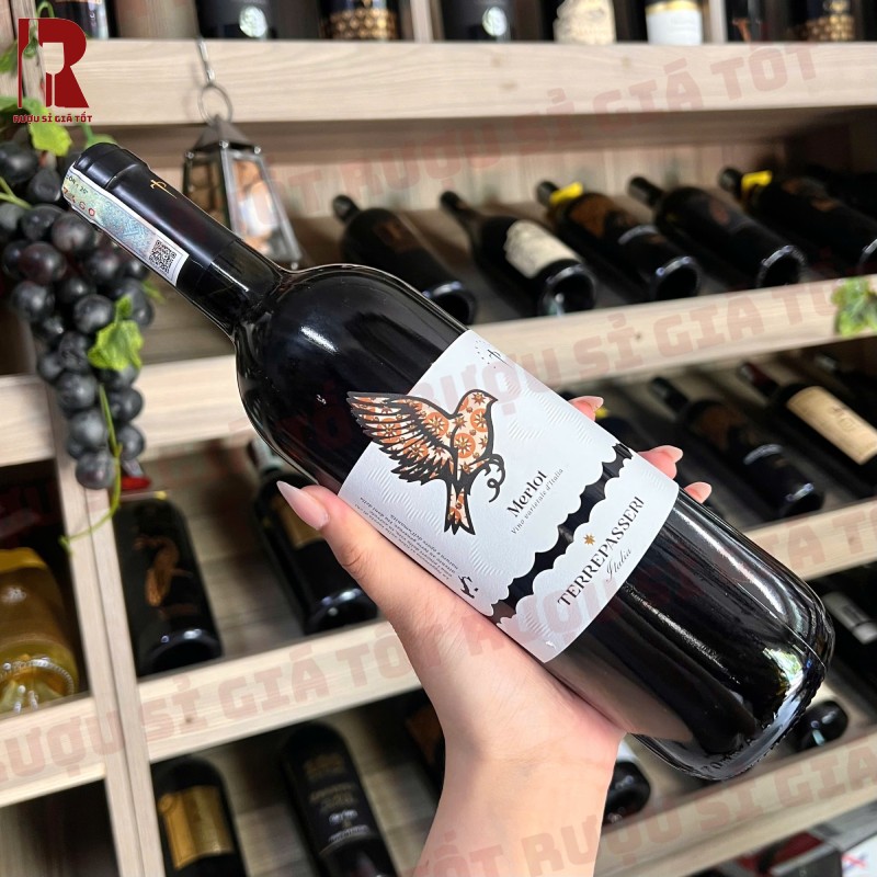 Rượu Vang Ý Đỏ Terre Passeri Cantine Pirovano